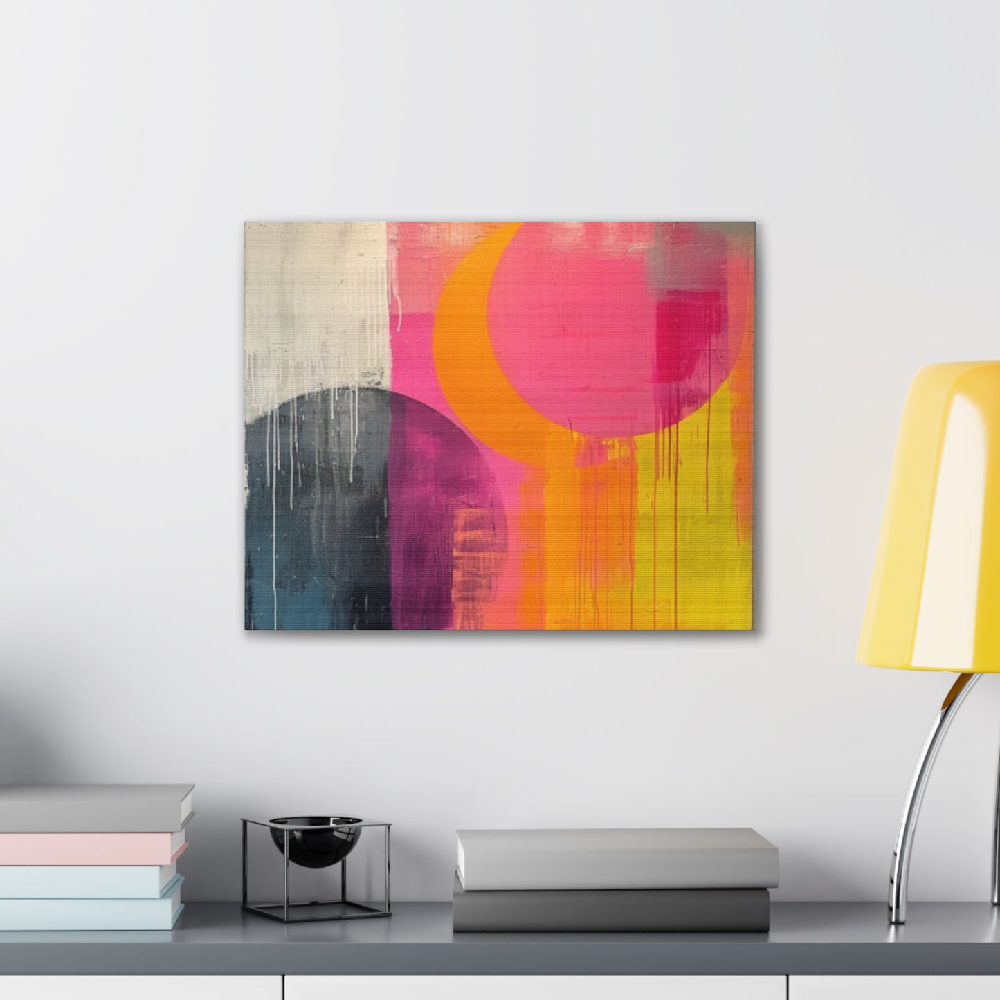 Primary Elegance: A Symphony of Sophistication Canvas Print