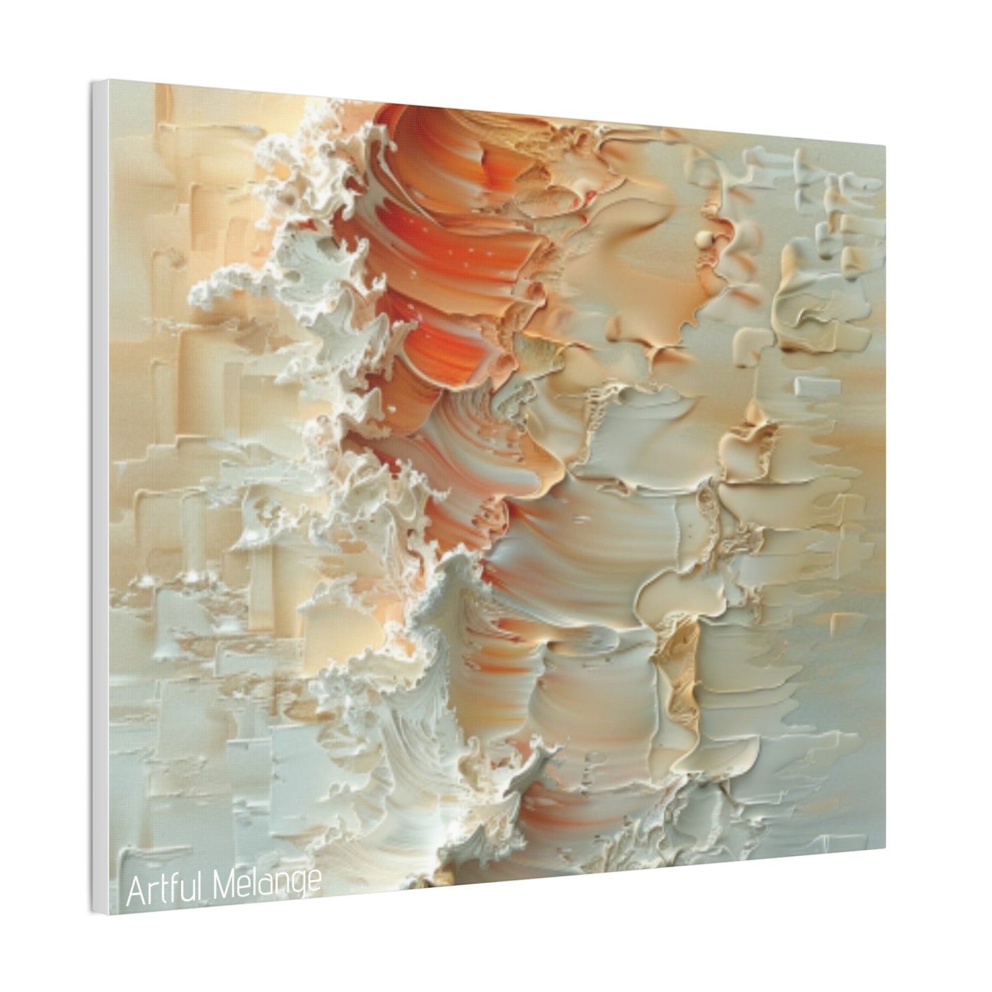 Primary Elegance: A Symphony of Sophistication Canvas Print