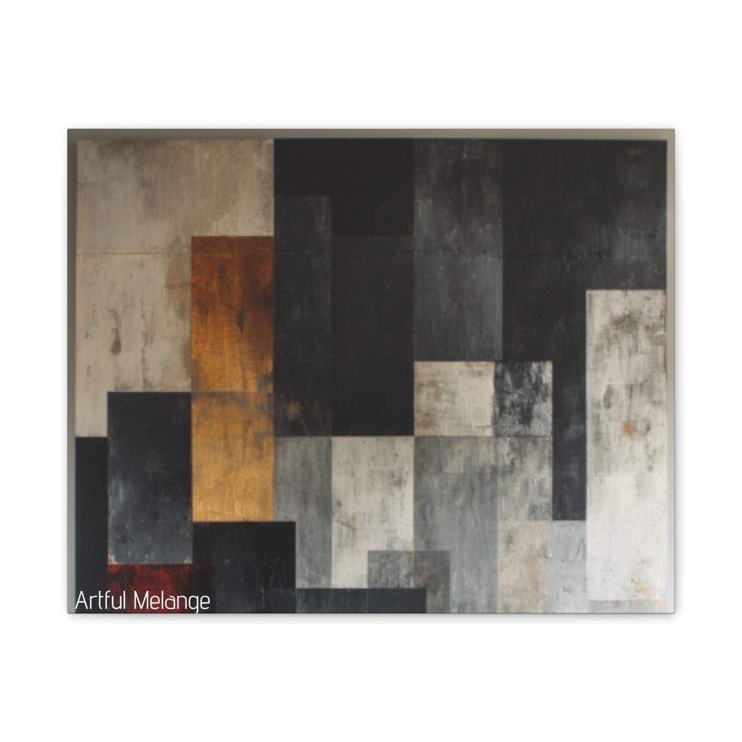 Primary Elegance: A Symphony of Sophistication Canvas Print