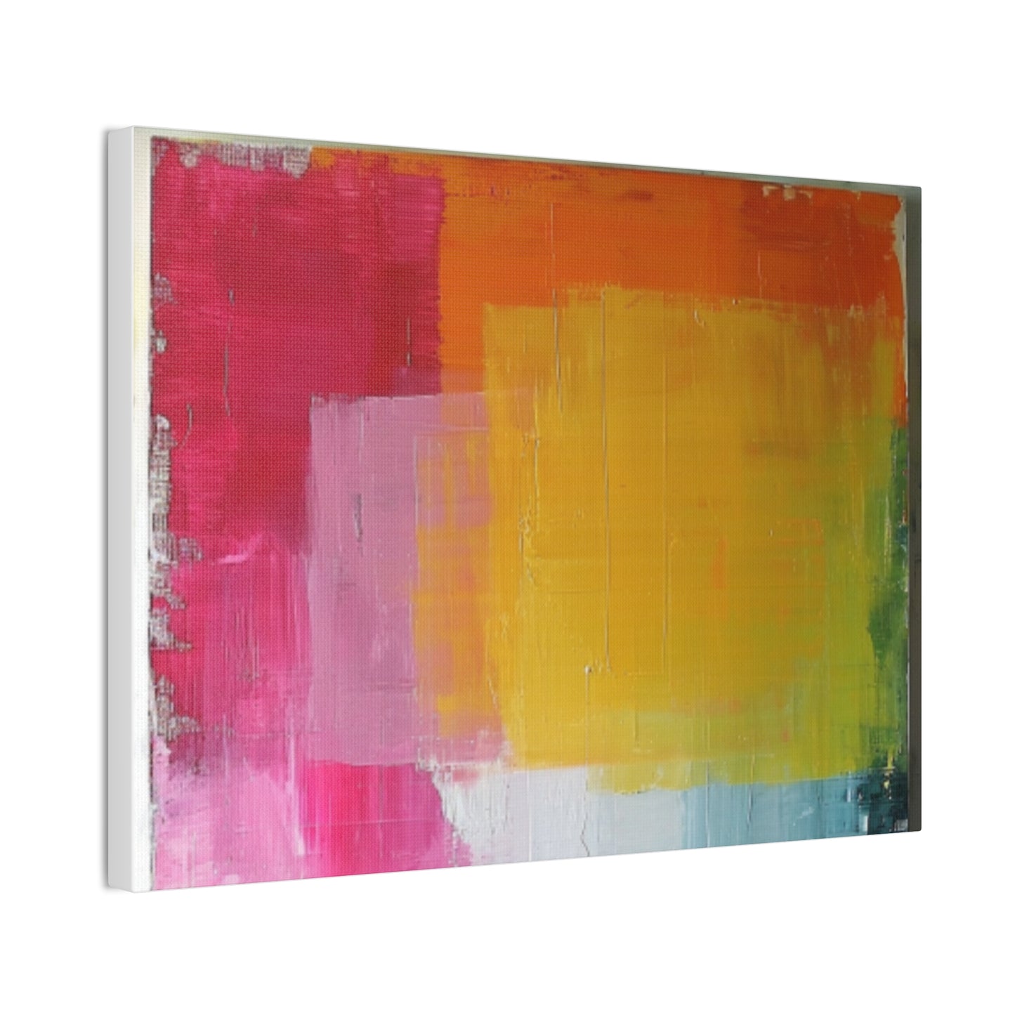 Primary Elegance: A Symphony of Sophistication Canvas Print