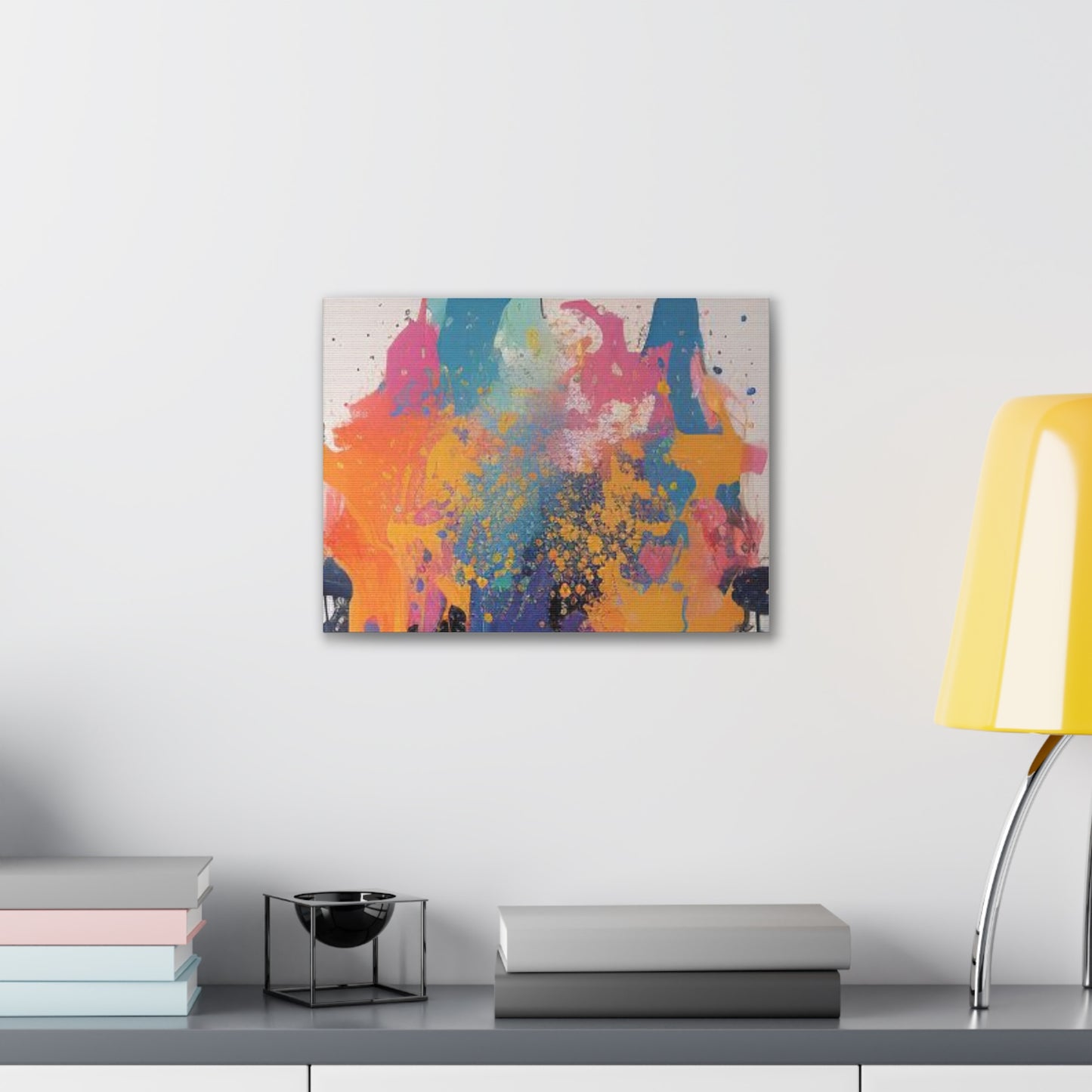 Primary Elegance: A Symphony of Sophistication Canvas Print