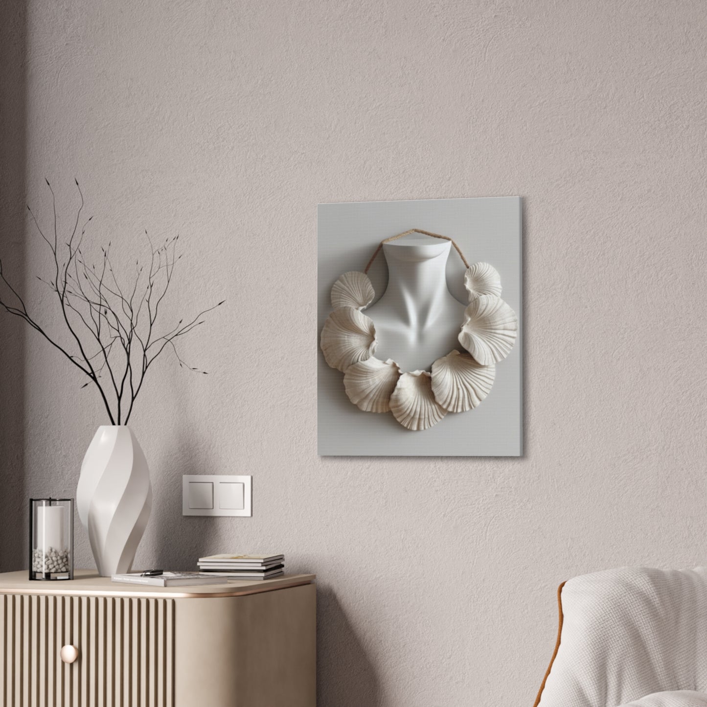 Seashell Serenity Canvas Print