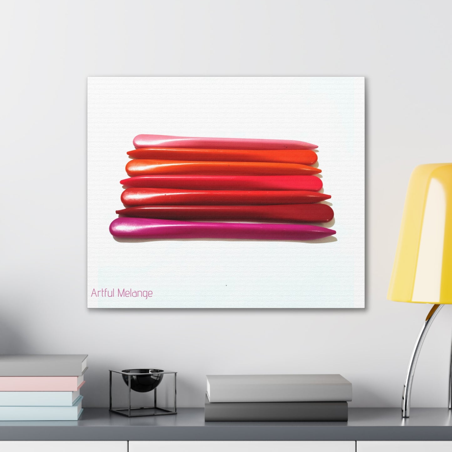 Spectrum Stacks: A Colorful Daydream in Posters and Canvas Prints