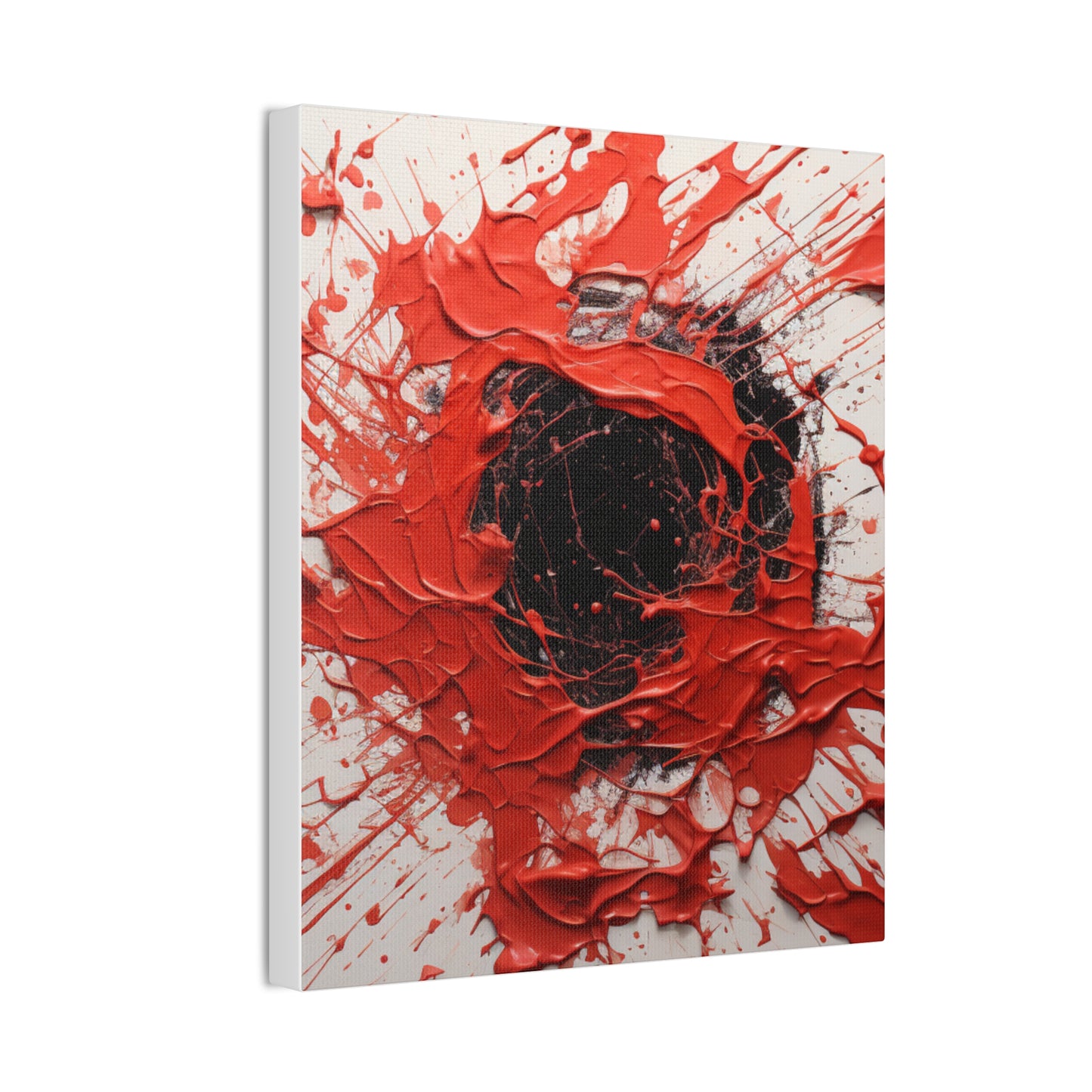 Acrylic Abstract Canvas Print - Richly Textured Artistry