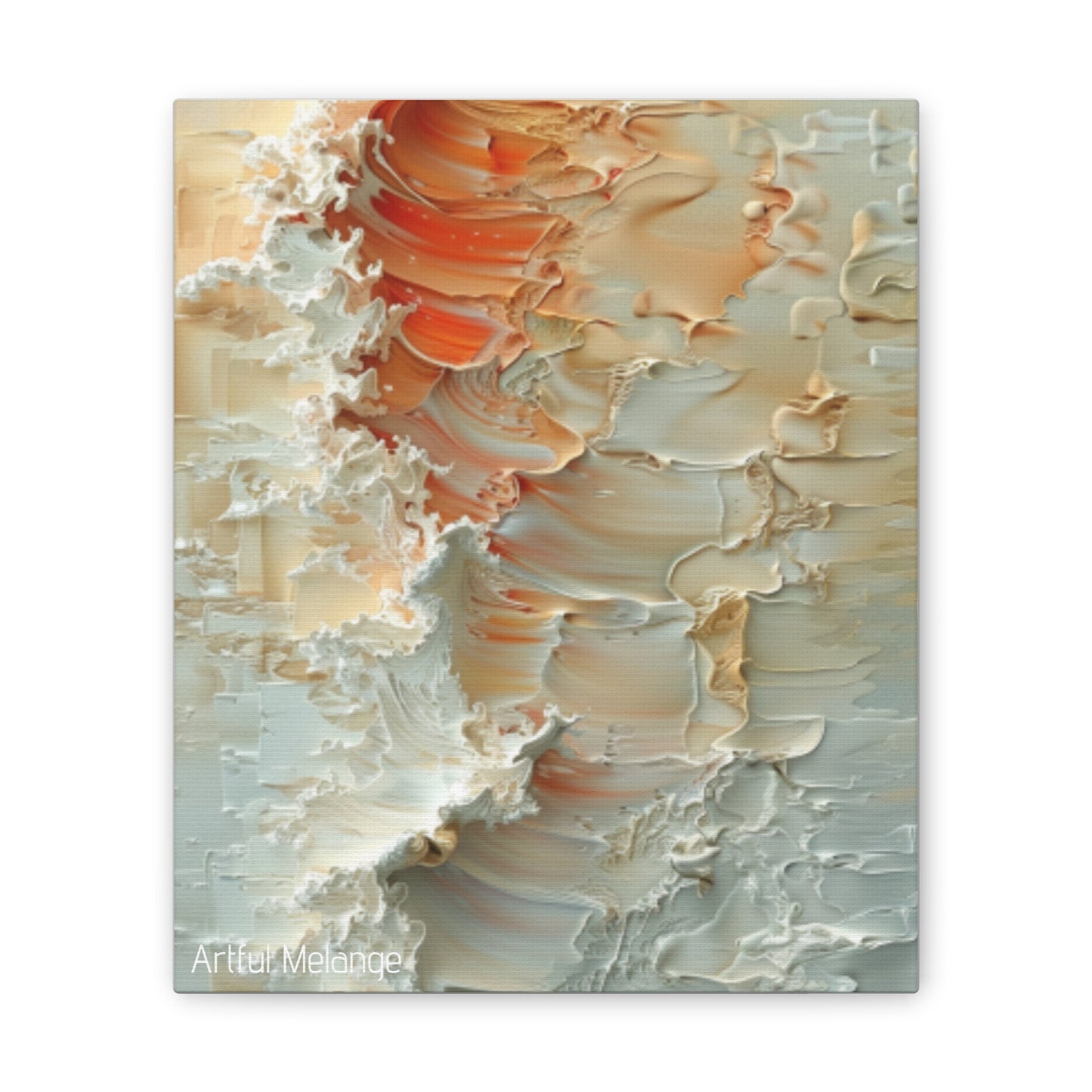 Primary Elegance: A Symphony of Sophistication Canvas Print