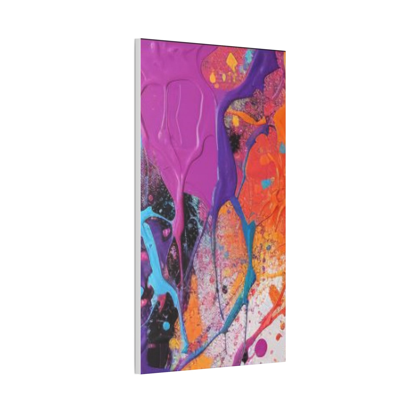 Primary Elegance: A Symphony of Sophistication Canvas Print