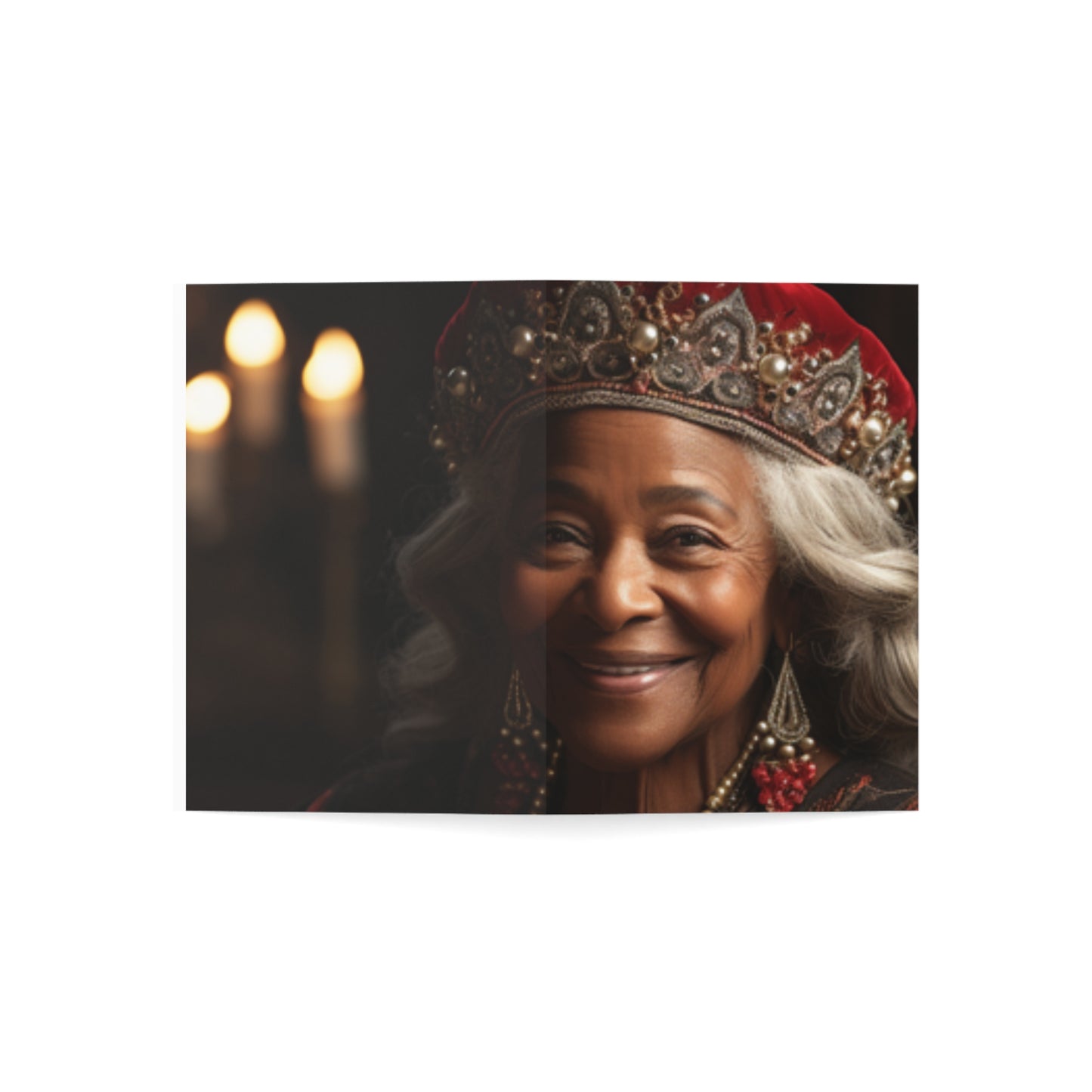 Queen Claus Greeting Cards (1, 10, 30, and 50pcs)