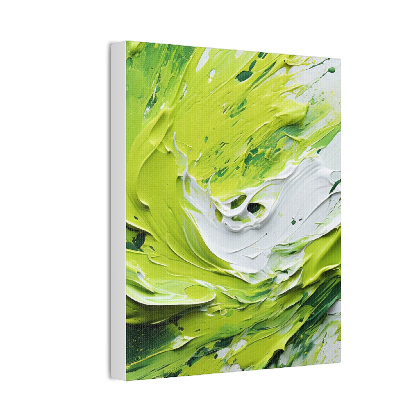 Acrylic Abstract Canvas Print - Richly Textured Artistry