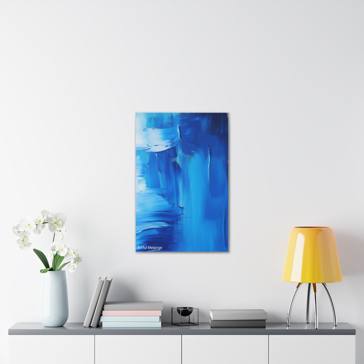 Acrylic Abstract Canvas Print - Richly Textured Artistry