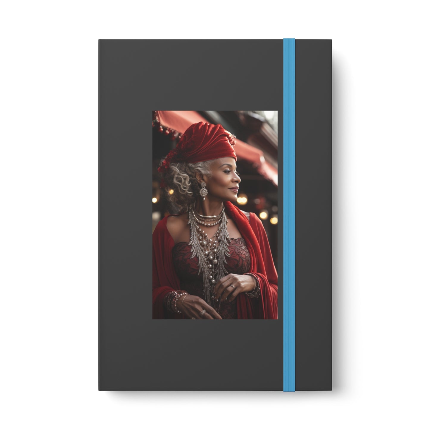 Queen Claus Cover Color Contrast Hardback Journal