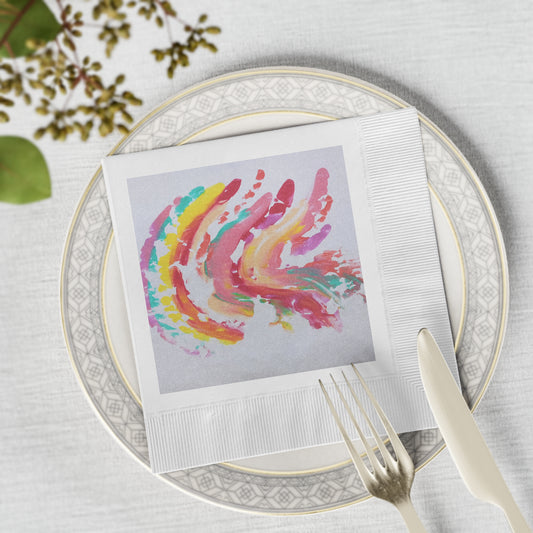 ChromaBlend™ Artistry Abstract Art Napkins”