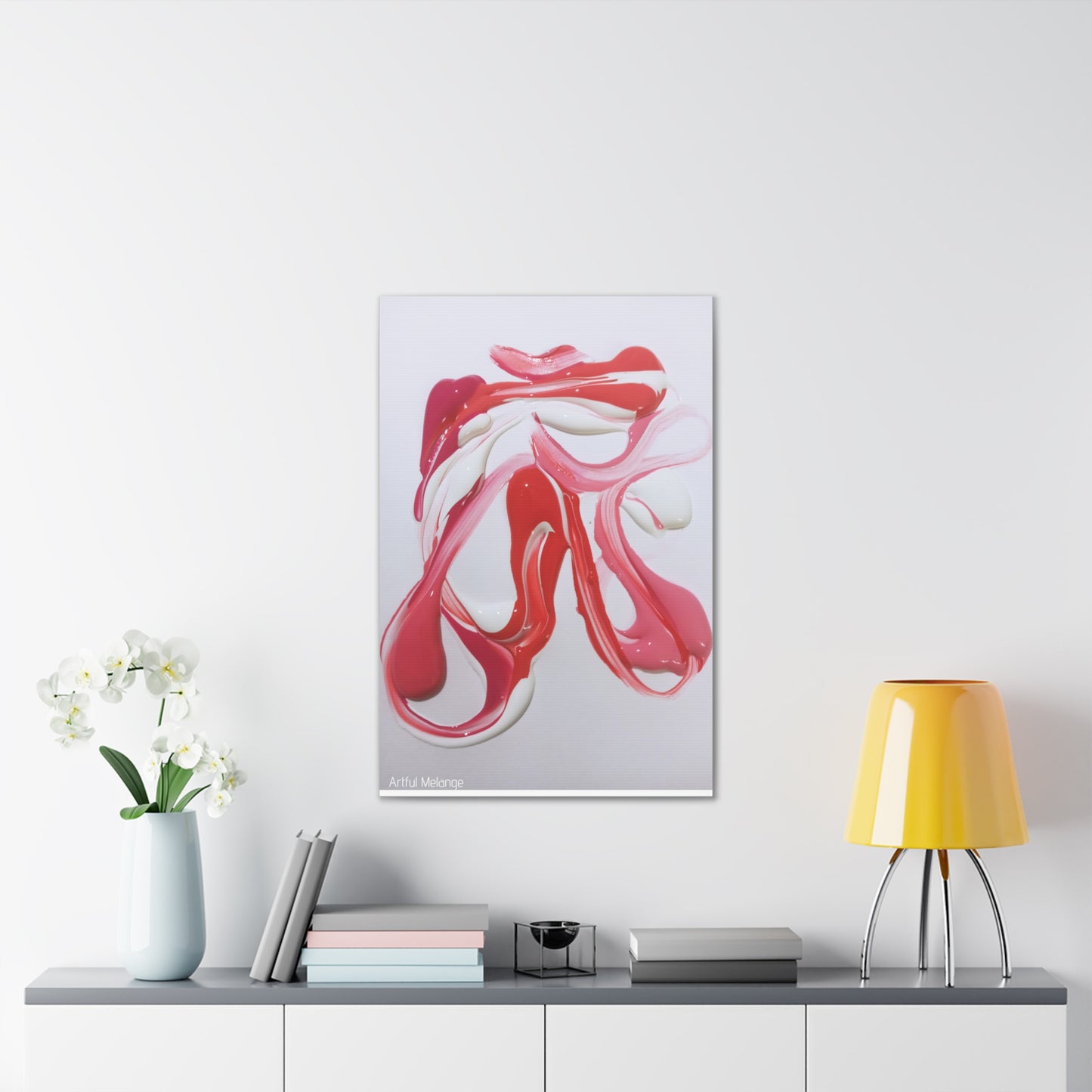 Primary Elegance: A Symphony of Sophistication Canvas Print