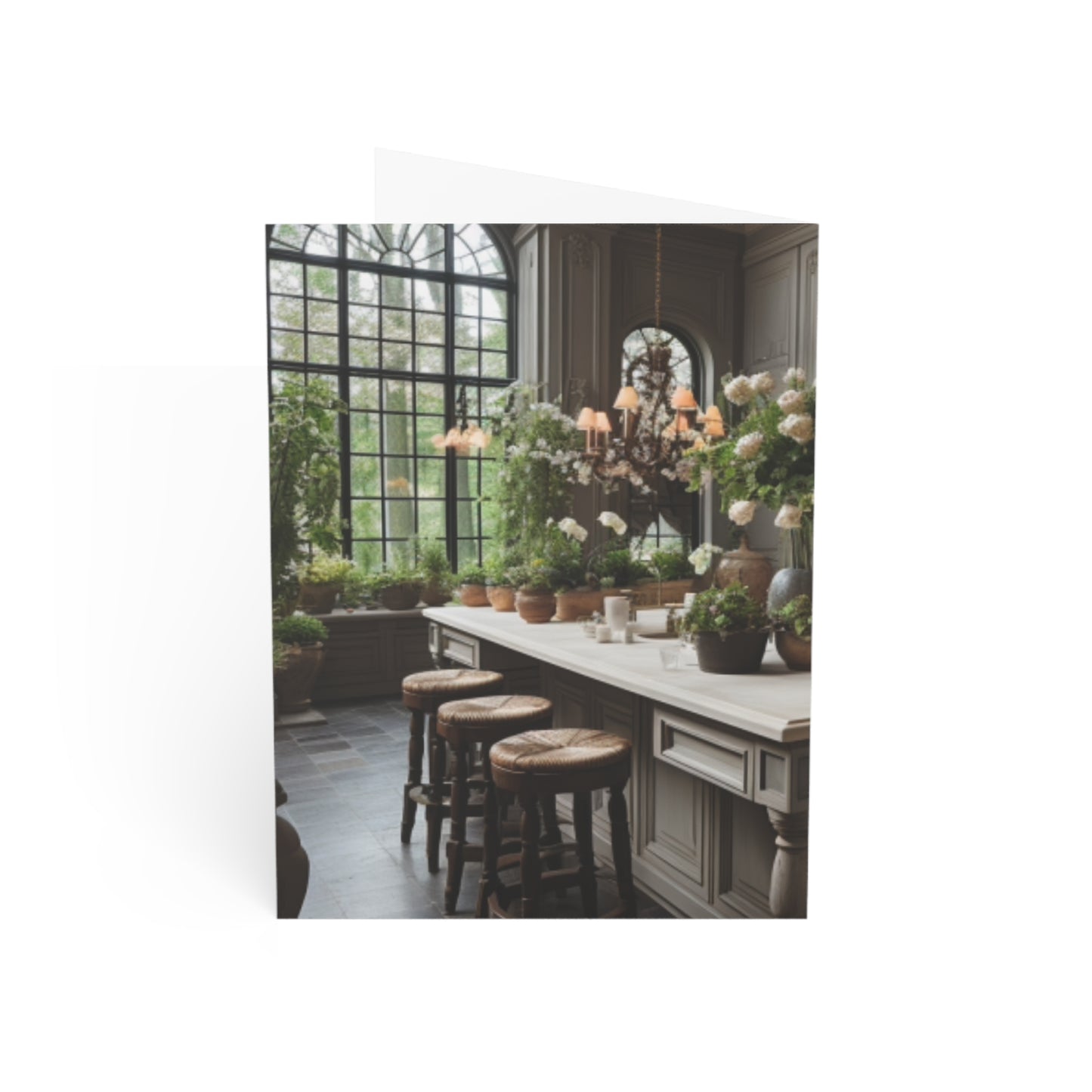 Elegant Kitchen Note Cards (1, 10, 30, and 50pcs)