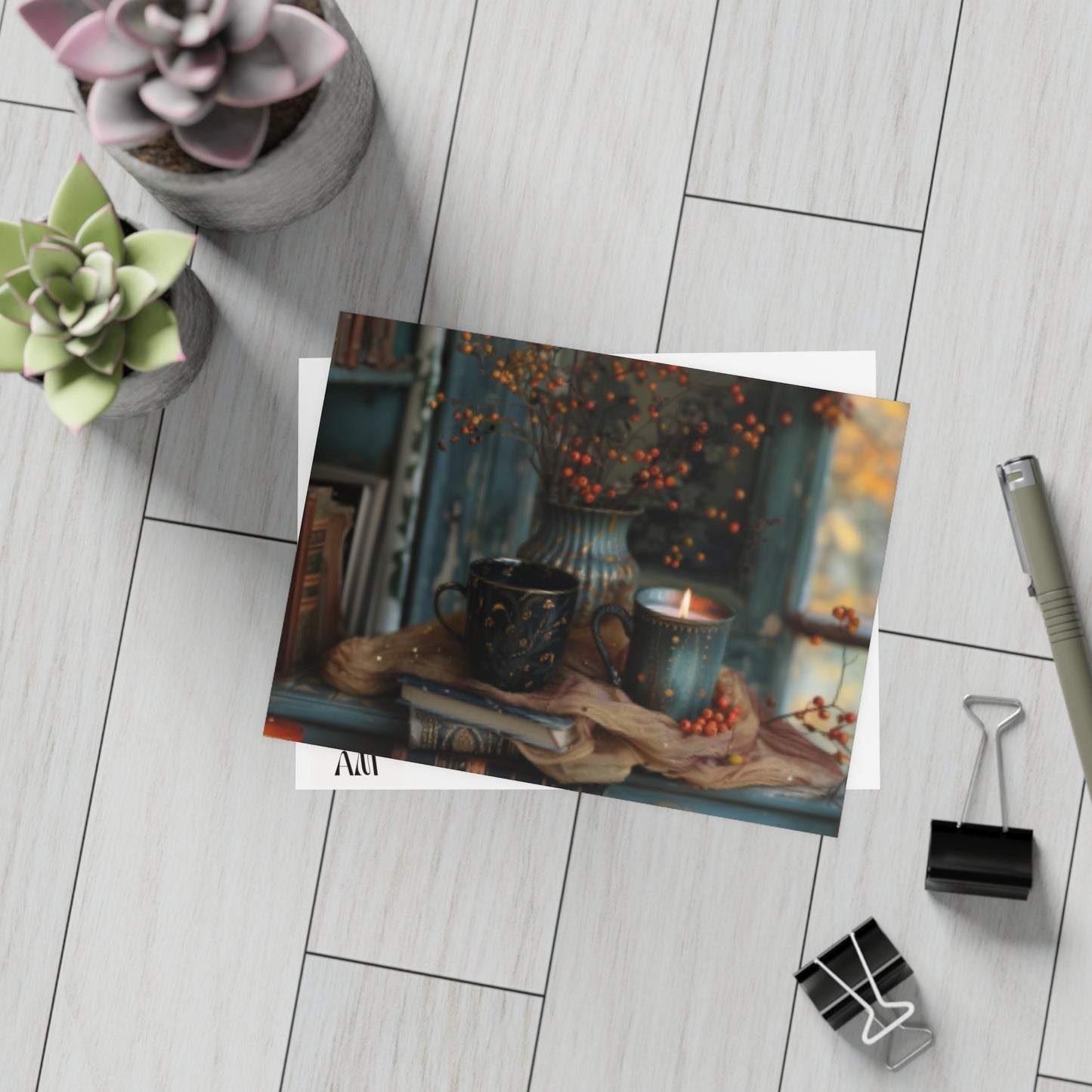 Serene Homescapes/Postcard Bundles (envelopes included)