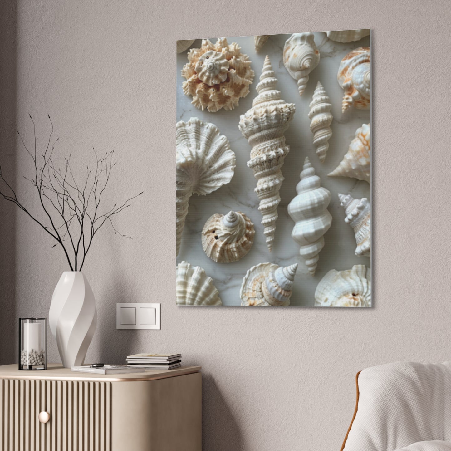 Seashell Serenity Canvas Print