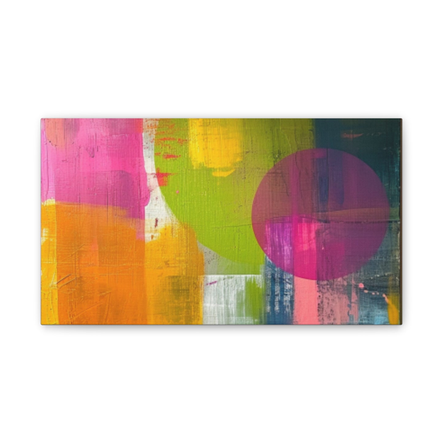 Primary Elegance: A Symphony of Sophistication Canvas Print