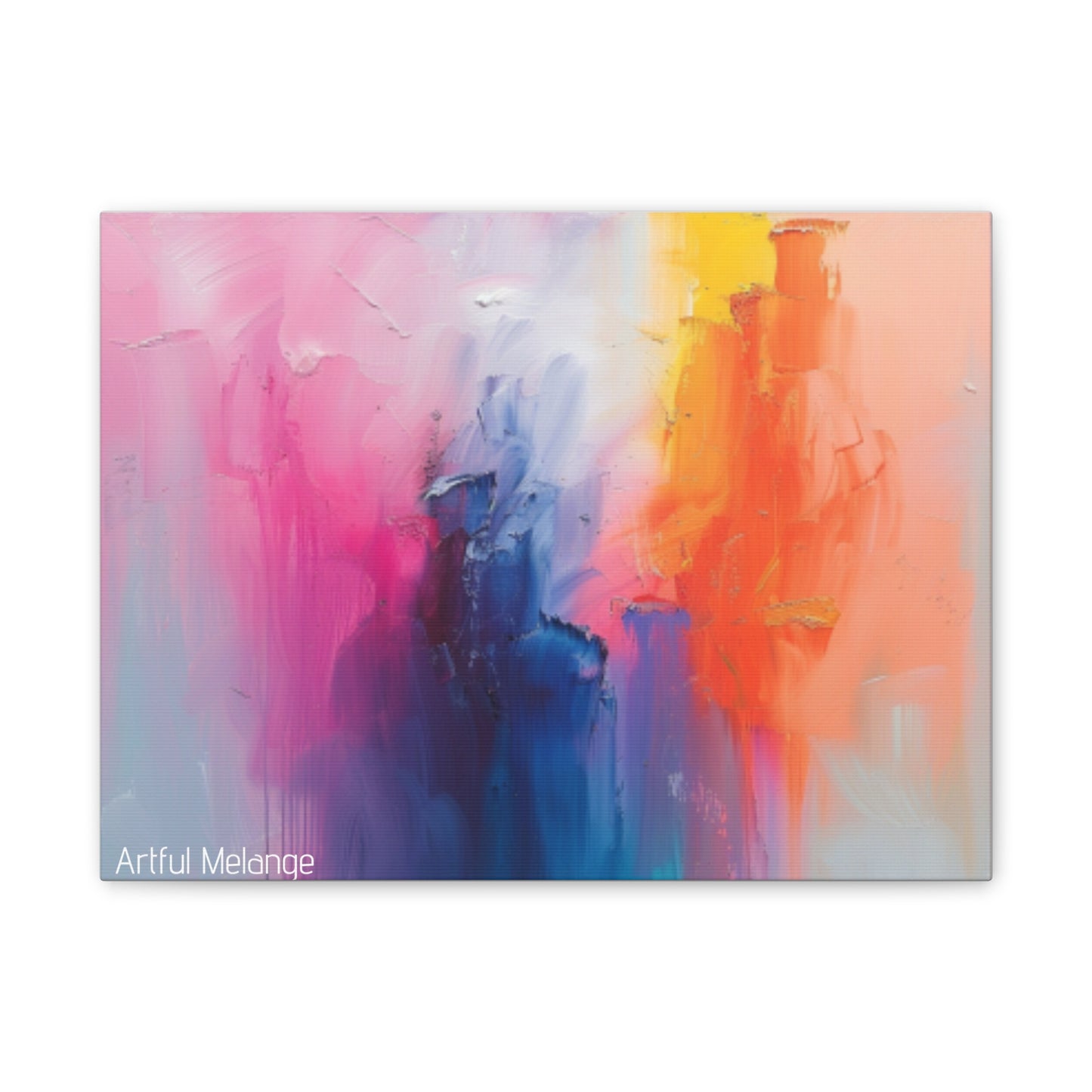 Primary Elegance: A Symphony of Sophistication Canvas Print