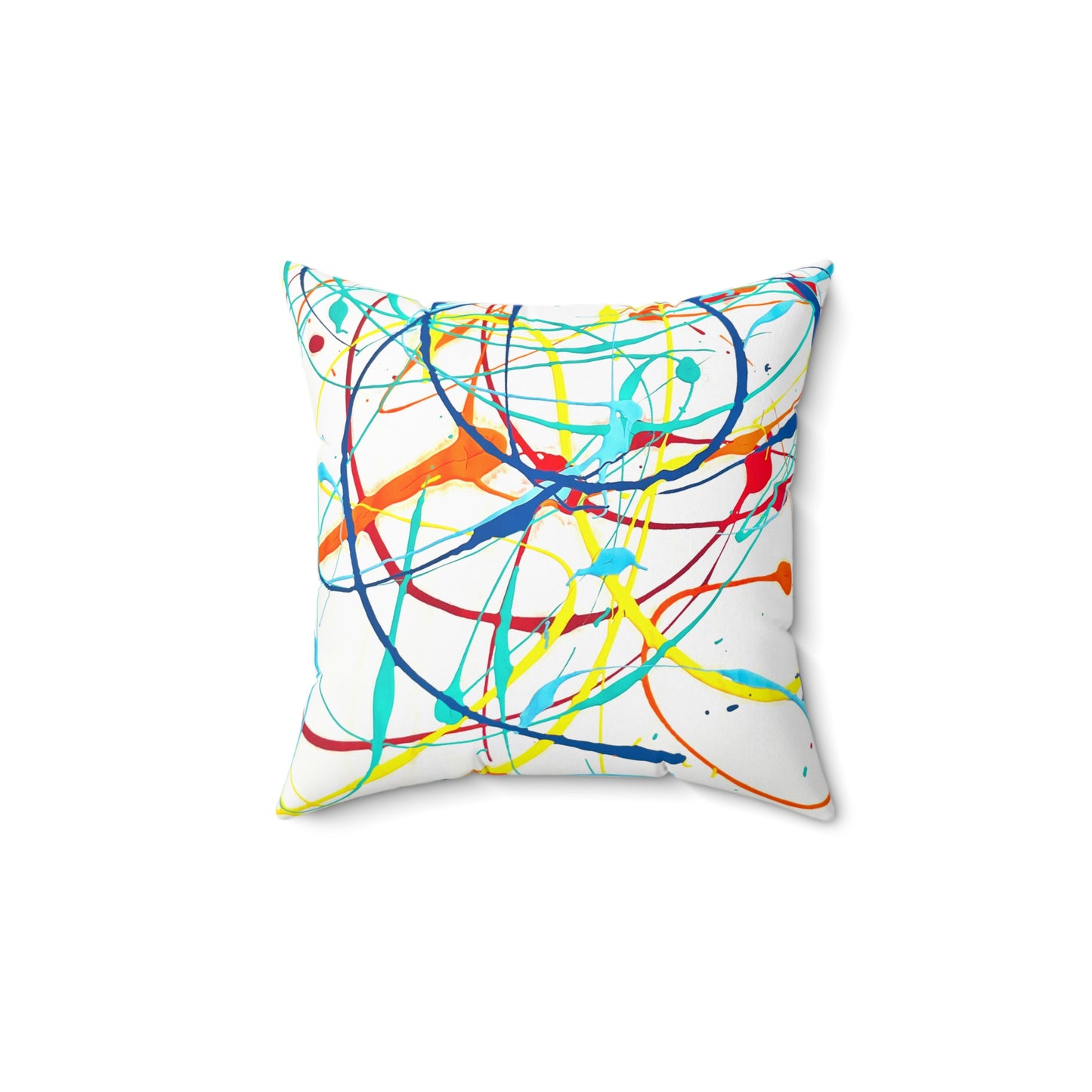 Artistic Abstractions: Abstract Acrylic Art Pillows Collection