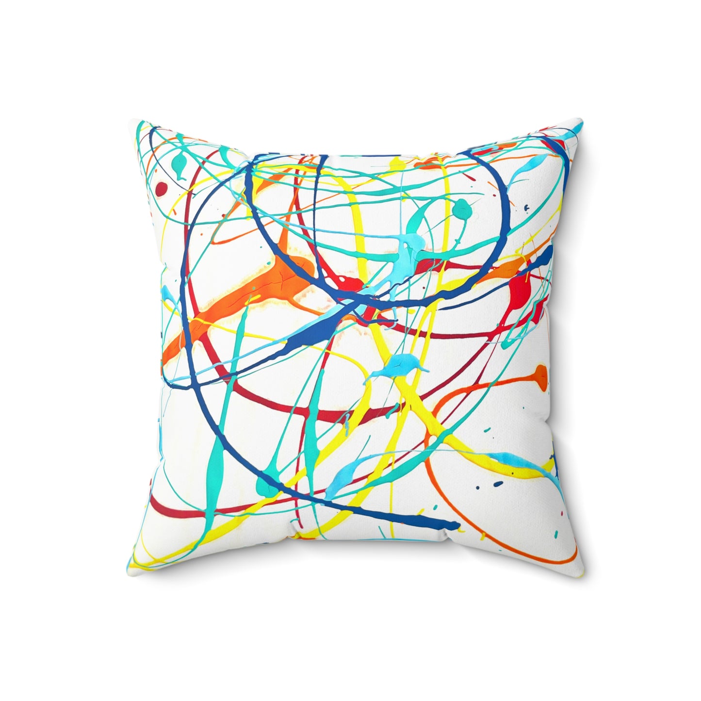 Artistic Abstractions: Abstract Acrylic Art Pillows Collection