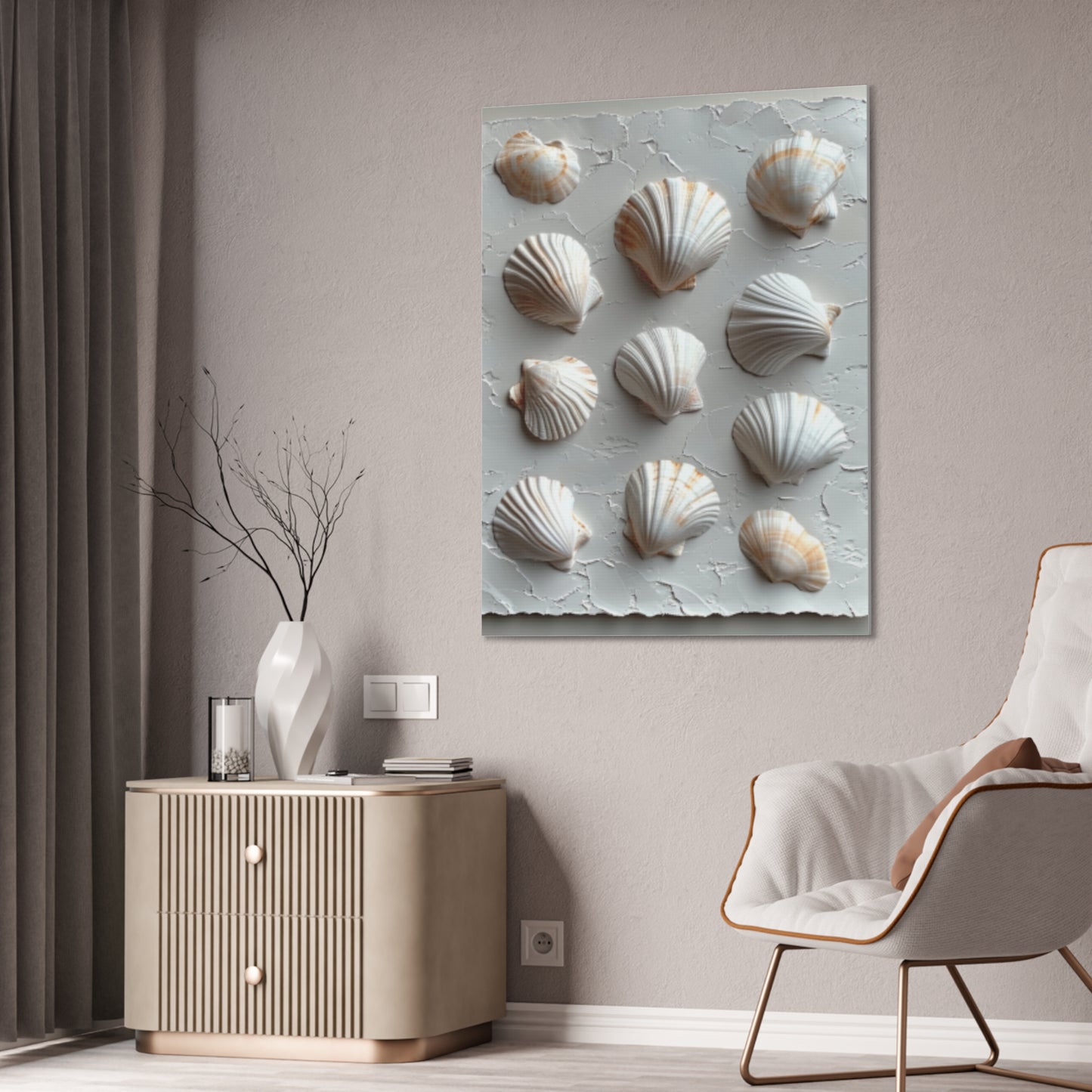 Seashell Serenity Canvas Print