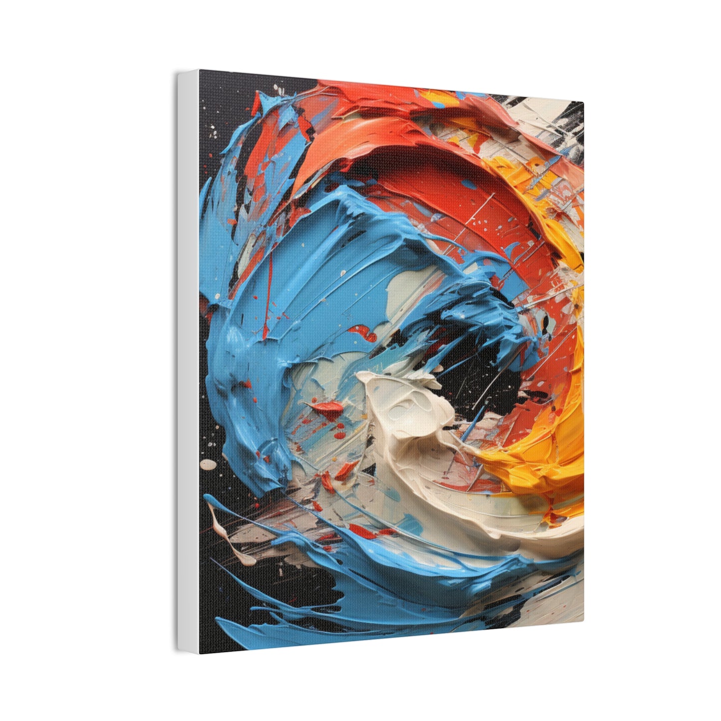 Acrylic Abstract  Canvas Print - Richly Textured Artistry