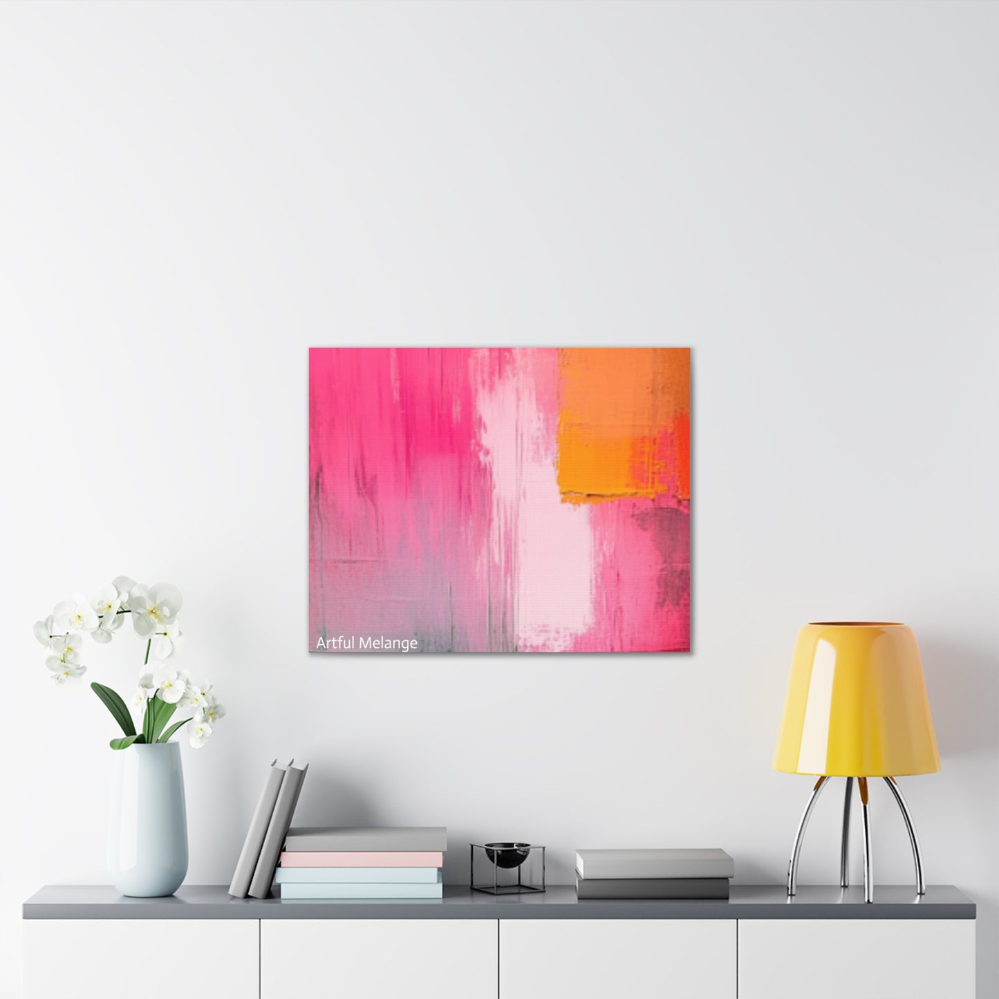 Acrylic Abstract Canvas Print - Richly Textured Artistry