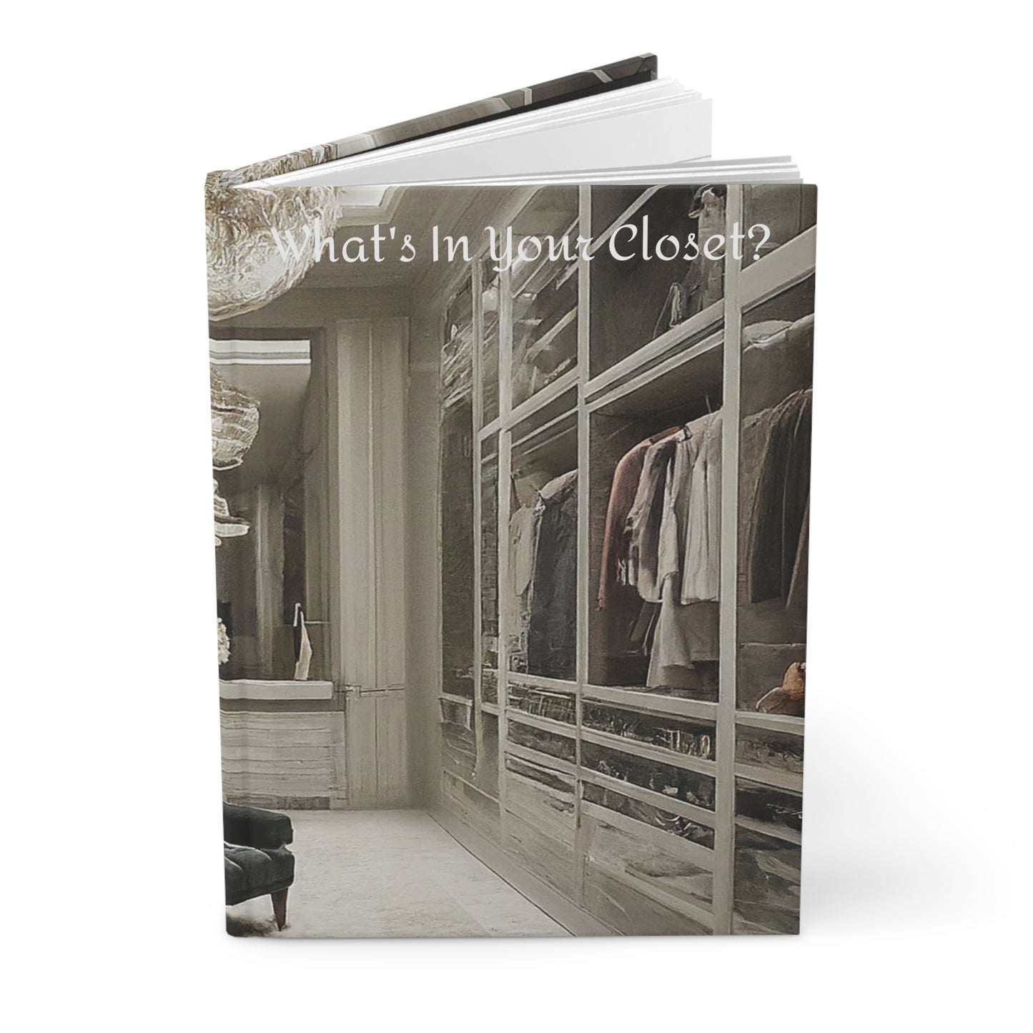 What's In Your Closet Lined Fashion Journal