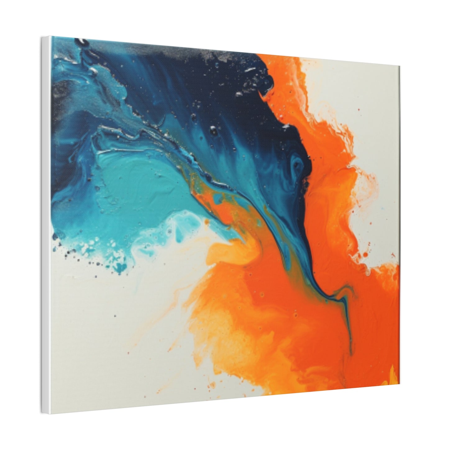 Primary Elegance: A Symphony of Sophistication Canvas Print