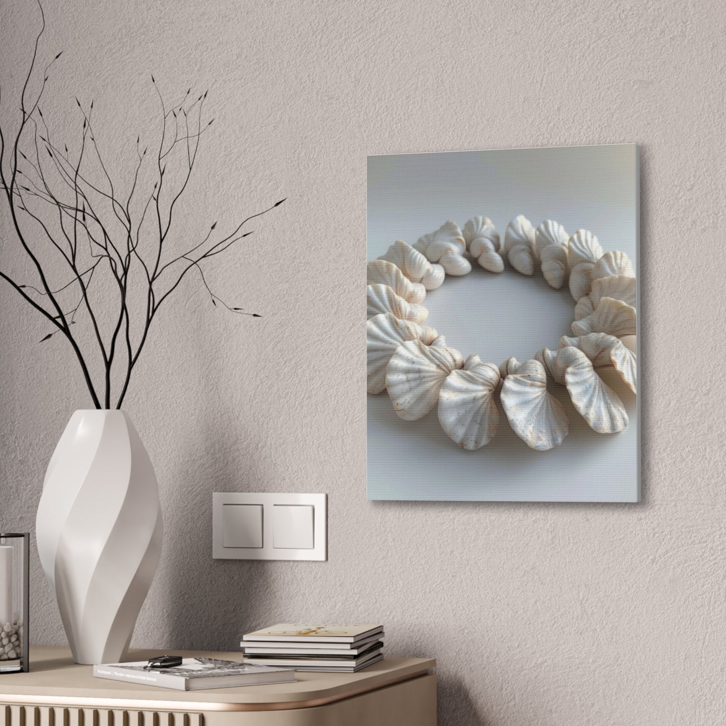 Seashell Serenity Canvas Print