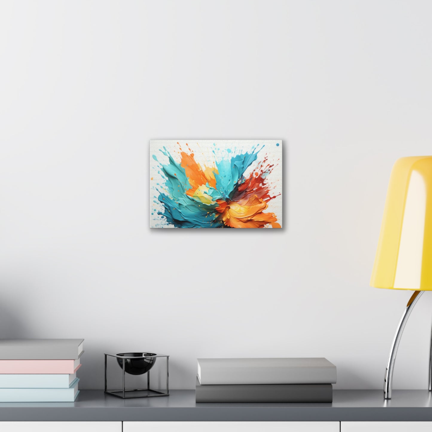 Primary Elegance: A Symphony of Sophistication Canvas Print