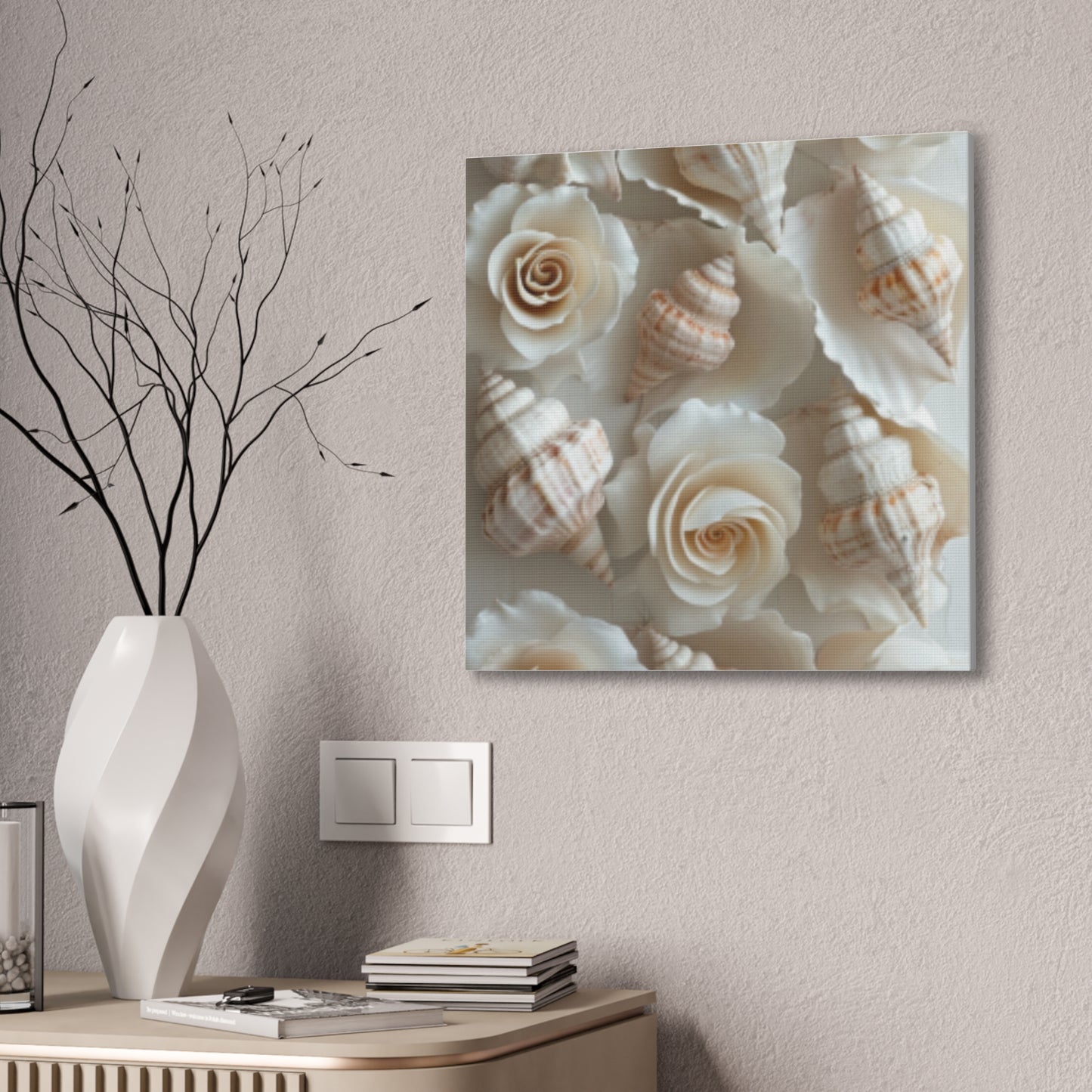 Seashell Serenity Canvas Print