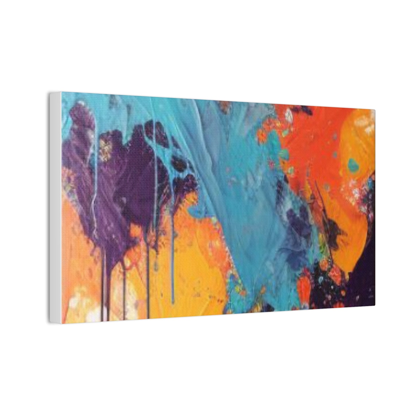 Primary Elegance: A Symphony of Sophistication Canvas Print