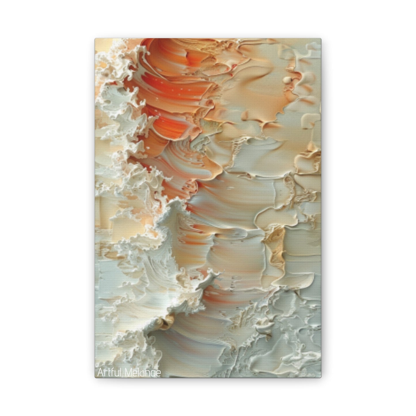 Primary Elegance: A Symphony of Sophistication Canvas Print