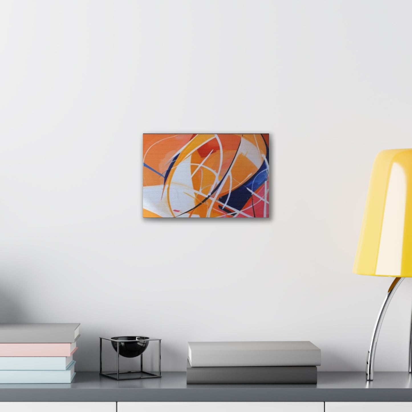 Primary Elegance: A Symphony of Sophistication Canvas Print