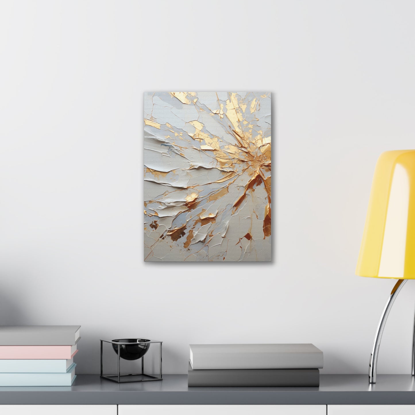 Acrylic Abstract Canvas Print - Richly Textured Artistry