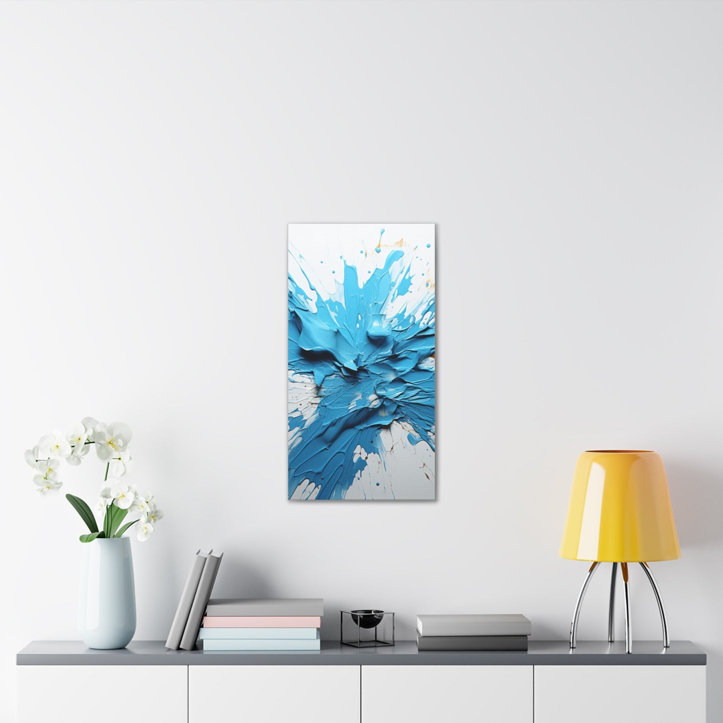 Acrylic Abstract Canvas Print - Richly Textured Artistry