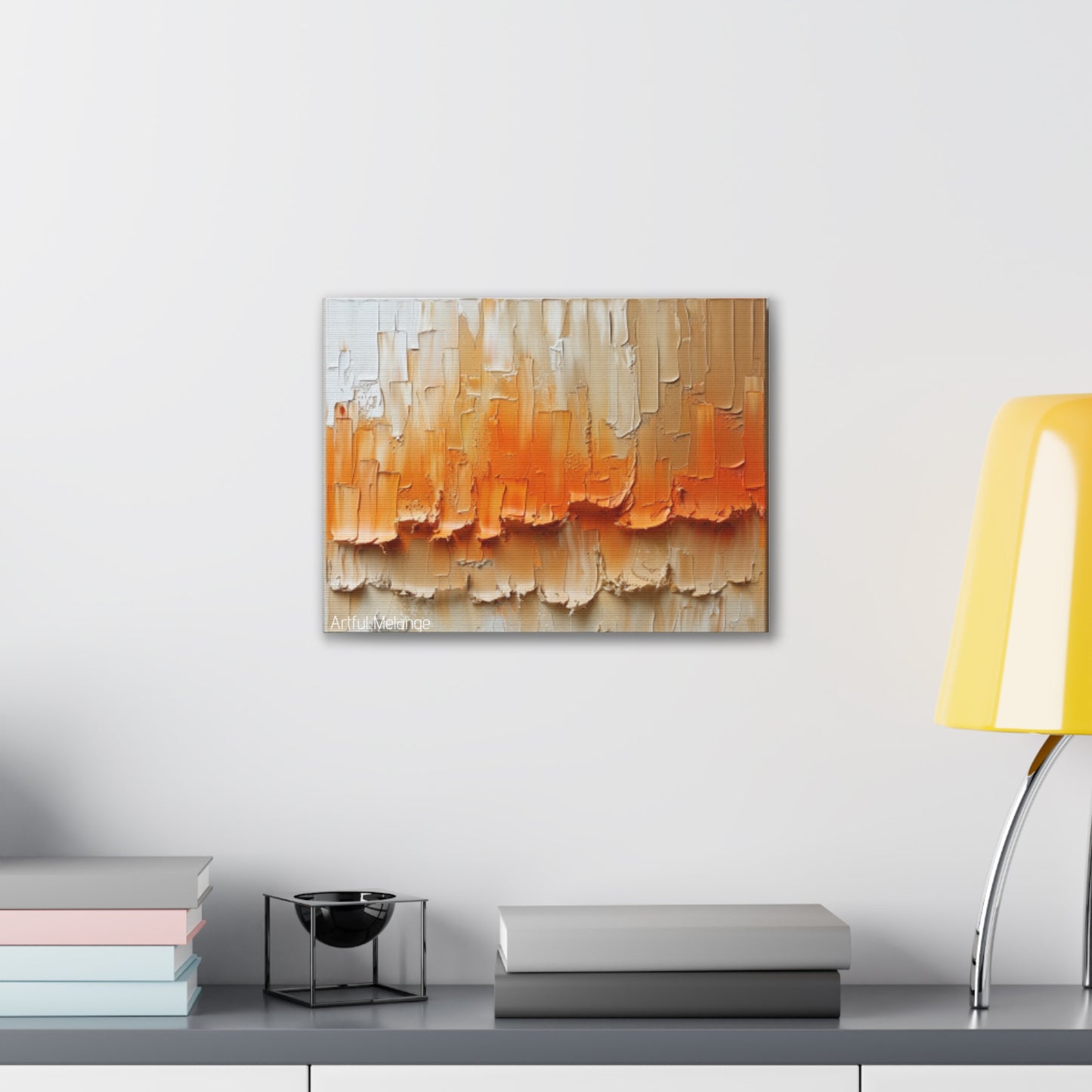 Primary Elegance: A Symphony of Sophistication Canvas Print