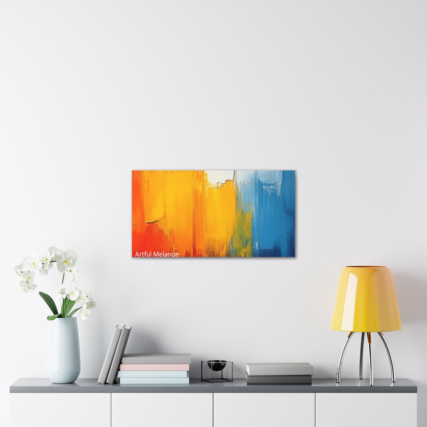 Acrylic Abstract Canvas Print - Richly Textured Artistry