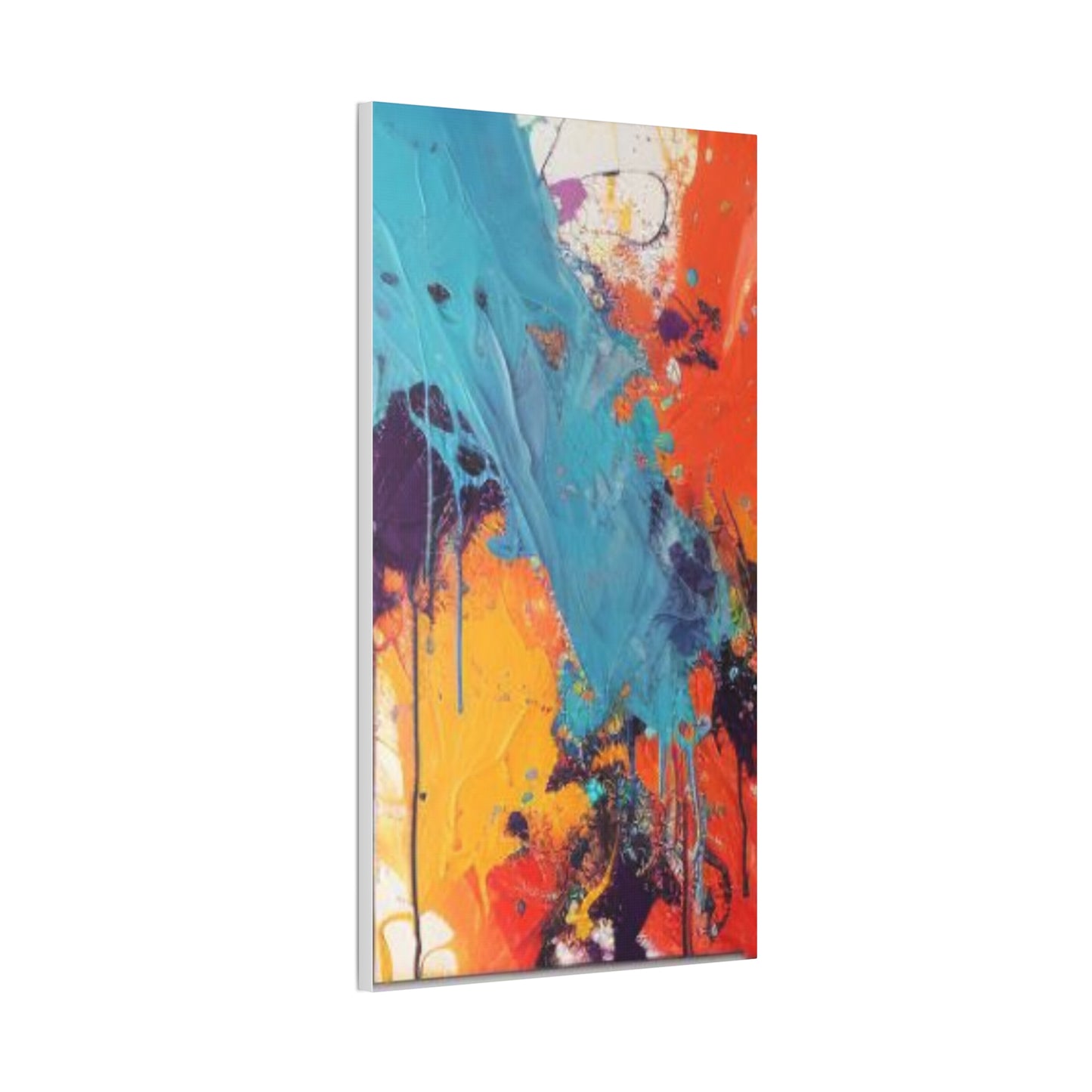 Primary Elegance: A Symphony of Sophistication Canvas Print