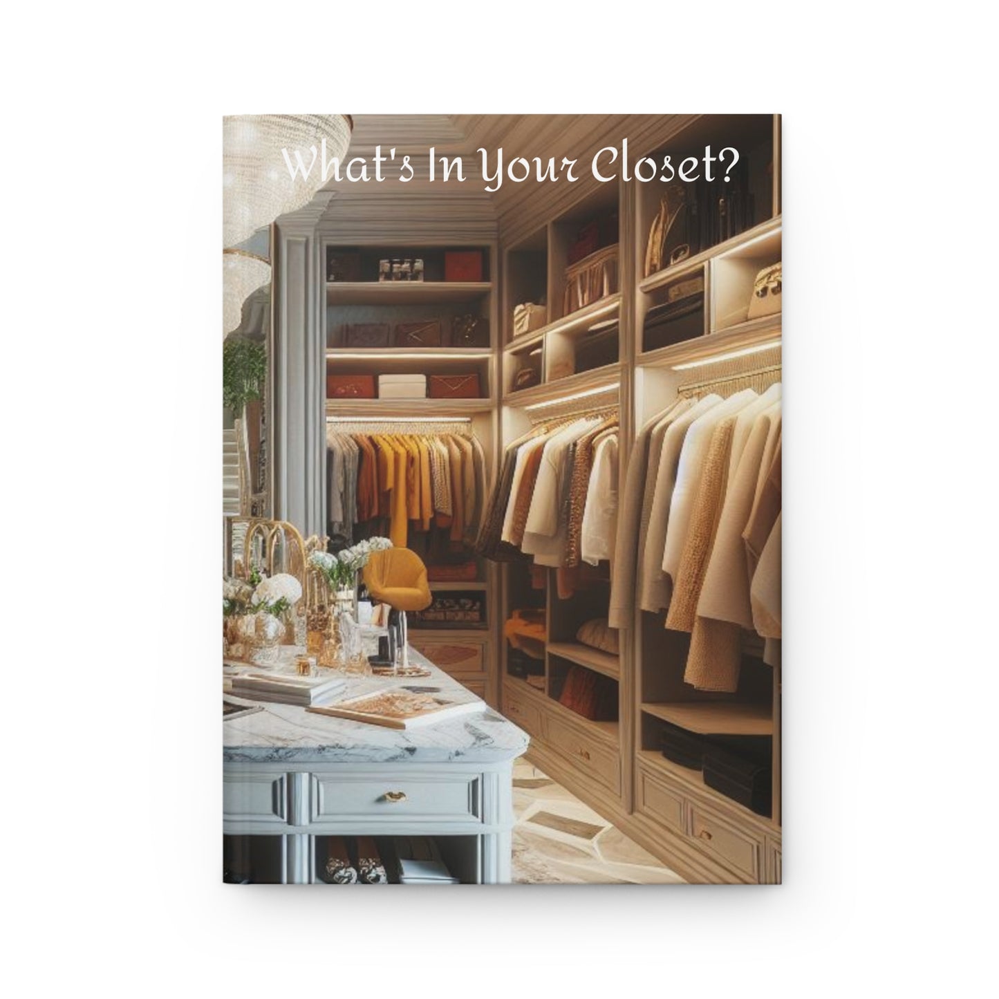 What's In Your Closet Lined Fashion Journal