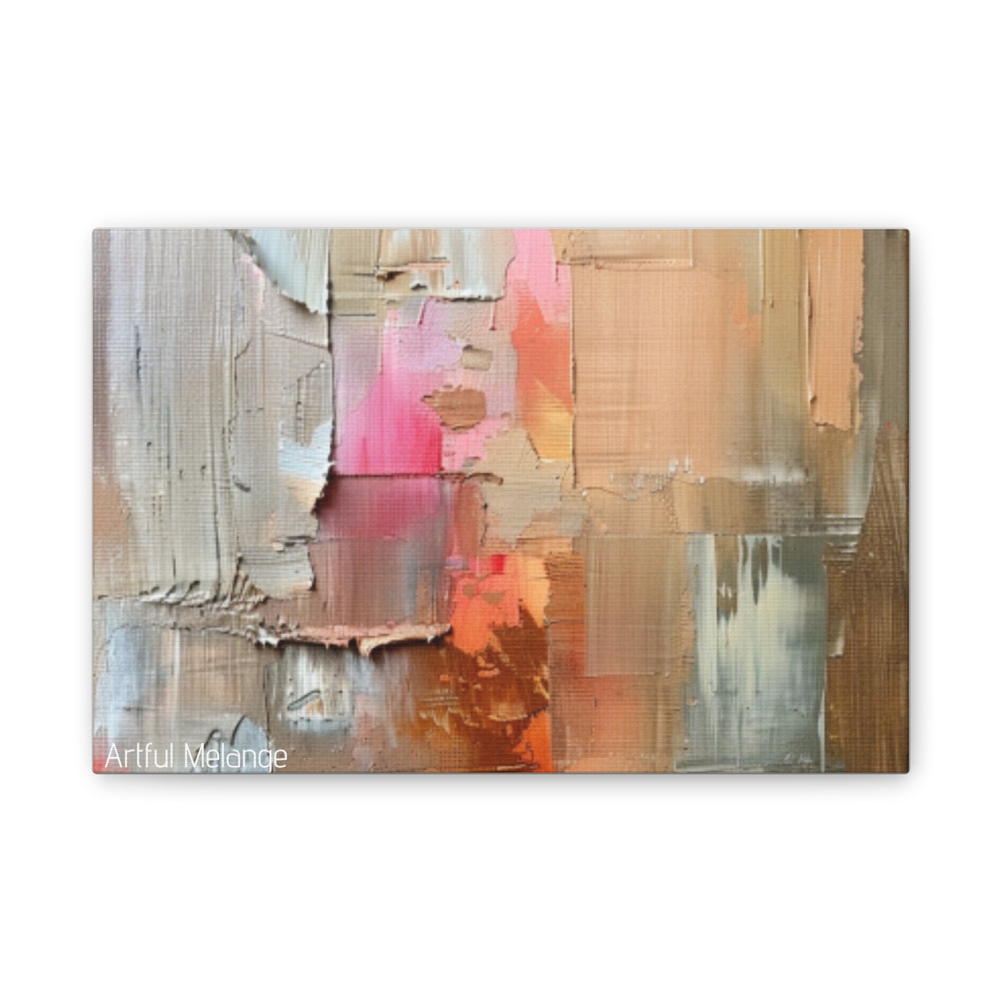 Primary Elegance: A Symphony of Sophistication Canvas Print