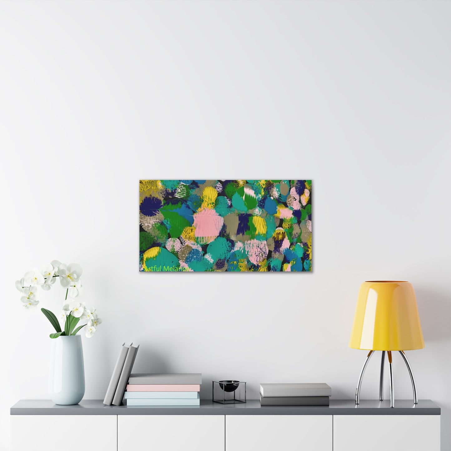 Acrylic Abstract Canvas Print - Richly Textured Artistry