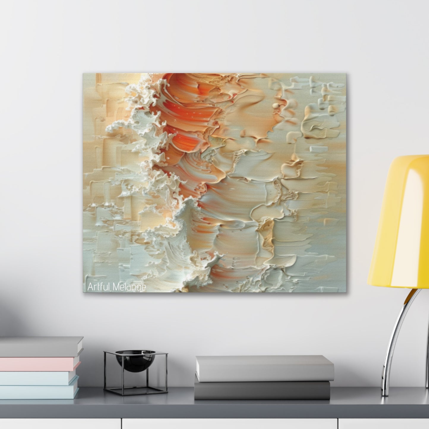 Primary Elegance: A Symphony of Sophistication Canvas Print