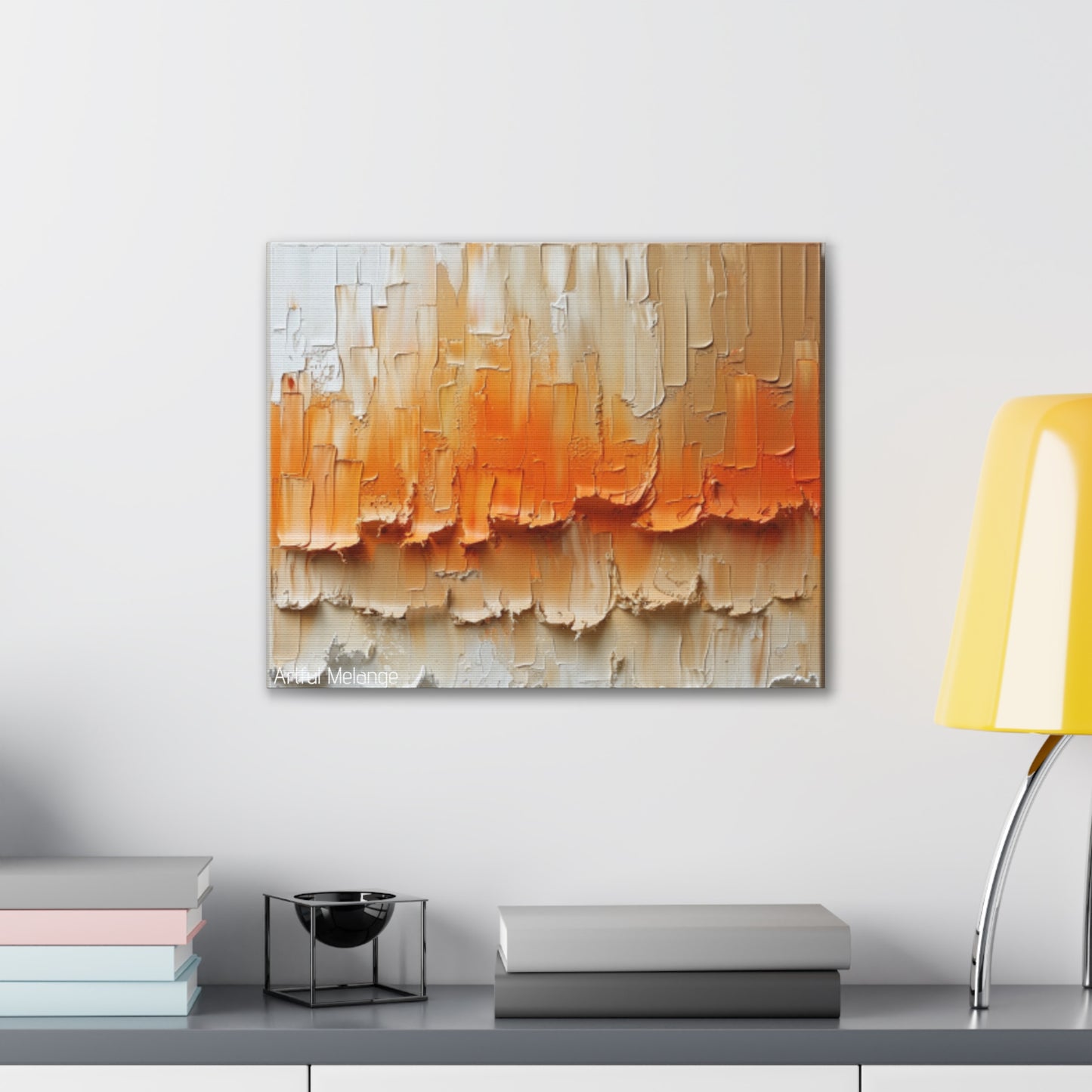 Primary Elegance: A Symphony of Sophistication Canvas Print