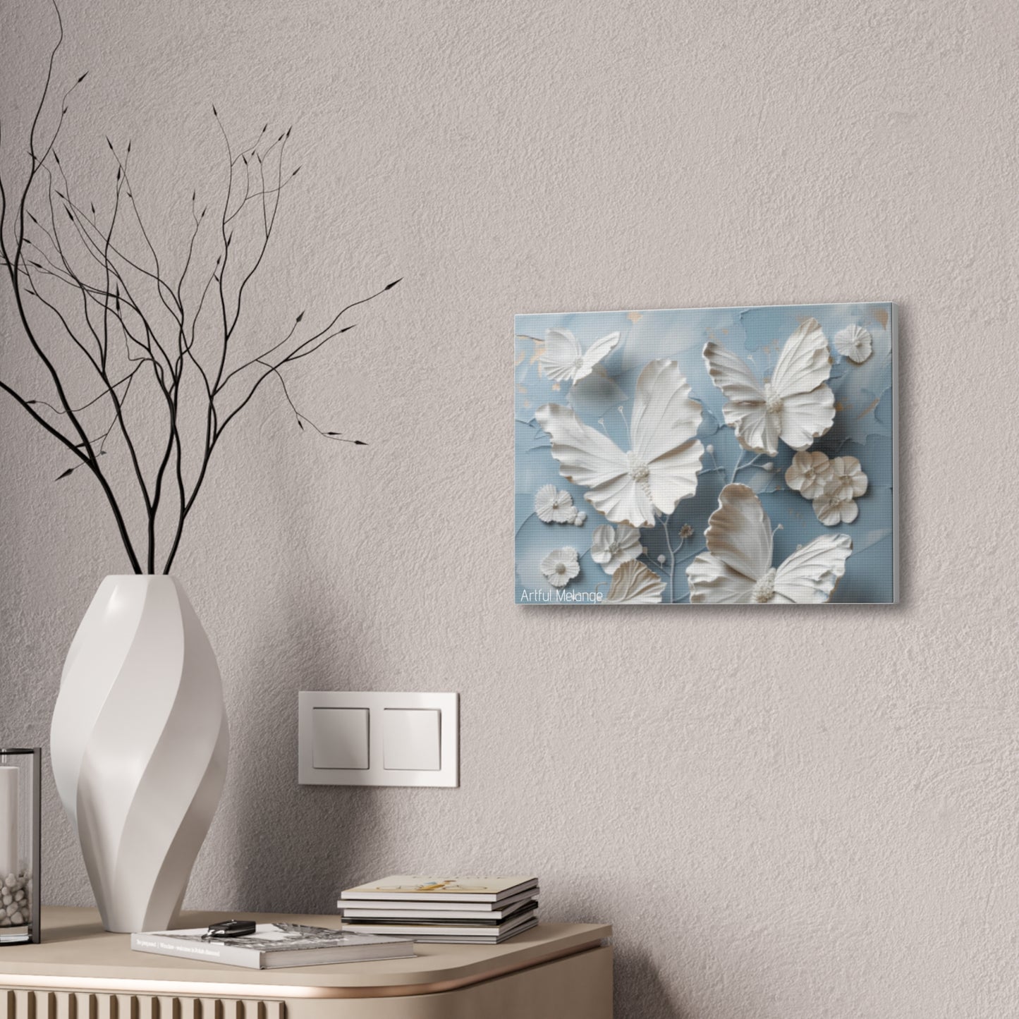 Fluttering Dreams: Butterfly Canvas Print Collection