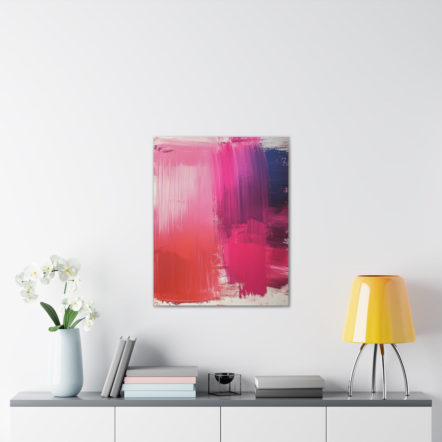 In The Pink: A Symphony of Sophistication Canvas Print