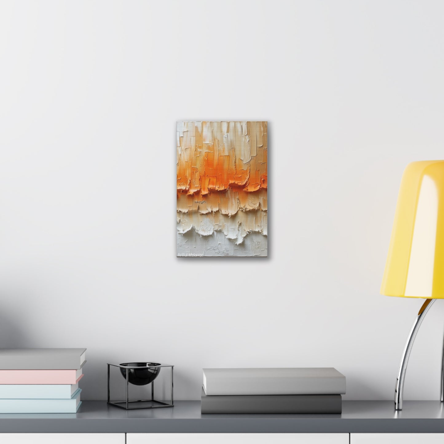 Primary Elegance: A Symphony of Sophistication Canvas Print