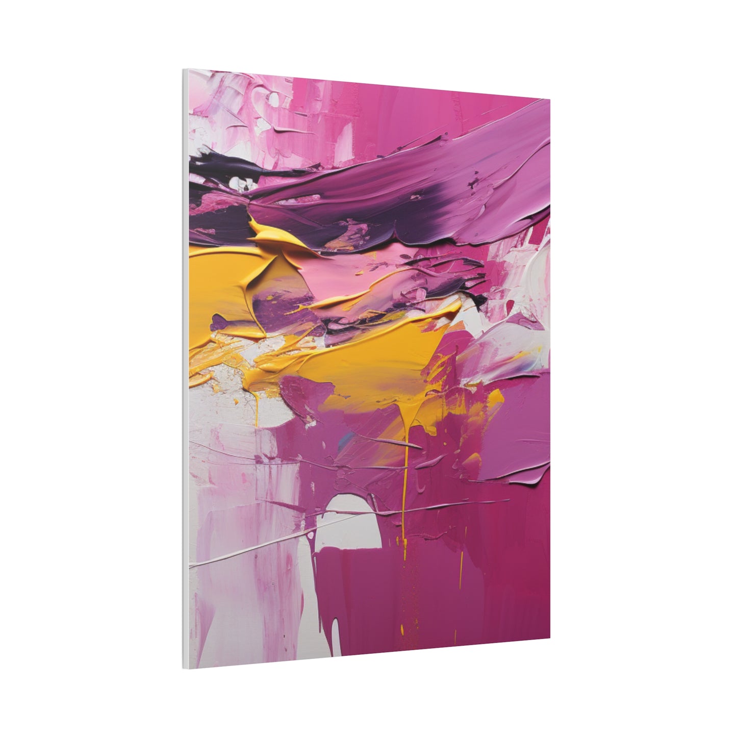 Primary Elegance: A Symphony of Sophistication Canvas Print