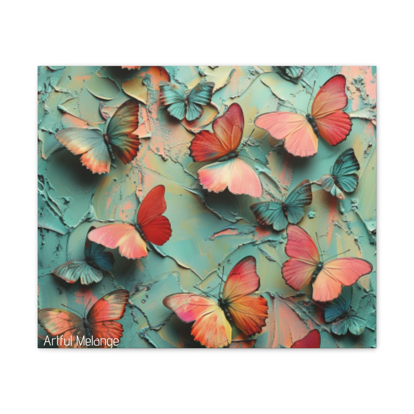 Fluttering Dreams: Butterfly Canvas Print Collection