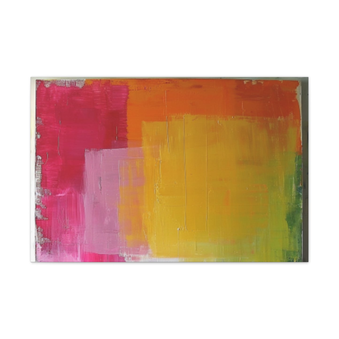 Primary Elegance: A Symphony of Sophistication Canvas Print